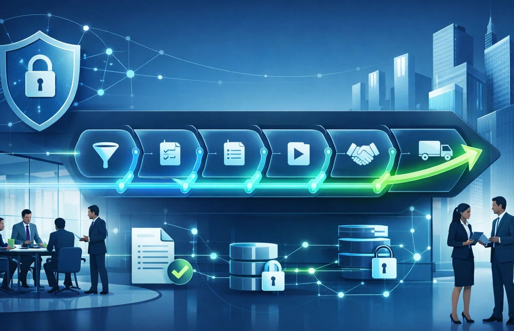 طراحی ماشین درآمد در شرکت‌های IT و امنیت: از سرنخ تا استقرار با مدل Revenue Engine